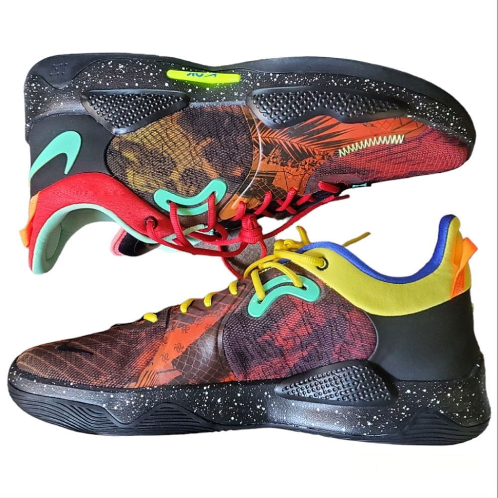 Nike PG 5 • Mismatched Multi-Color • Men's Size 18 • Basketball Shoes